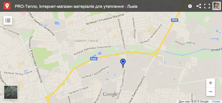 Карта розміщення
